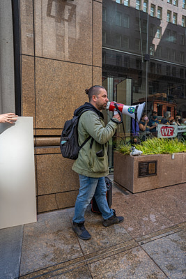 Climate Activists Occupy Wells Fargo Global Headquarters:April 25, 2022